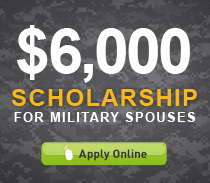 $6,000 Scholarship For Military Spouses